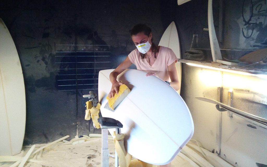 Taller shaping workshop Asturias, fabrica o repara tu tabla de surf